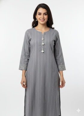 Ladies Stitched Suit 2 pc Lawn